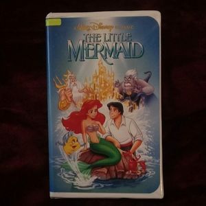 Little mermaid (vhs) black diamond banned cover